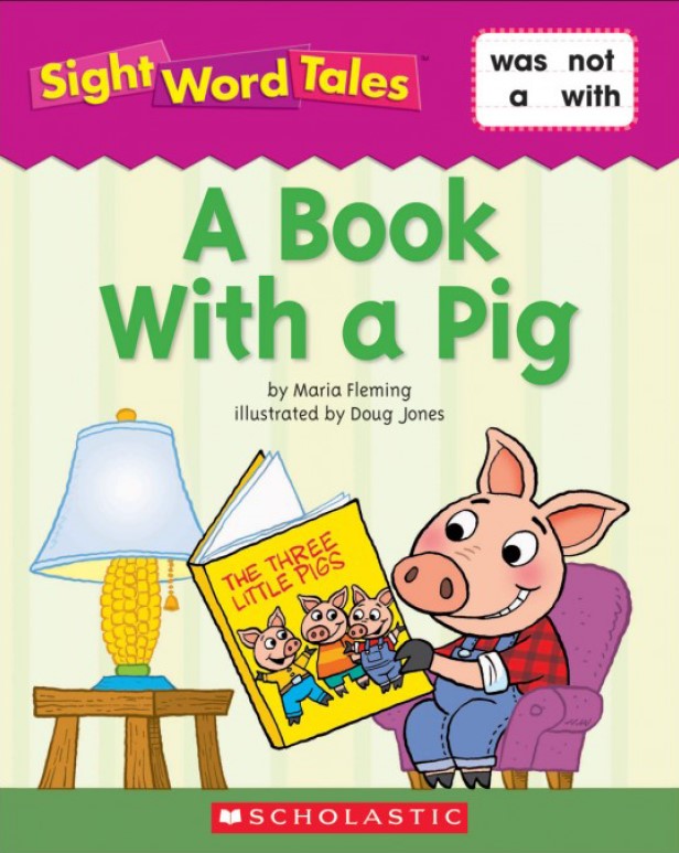 ﻿A book with a pig